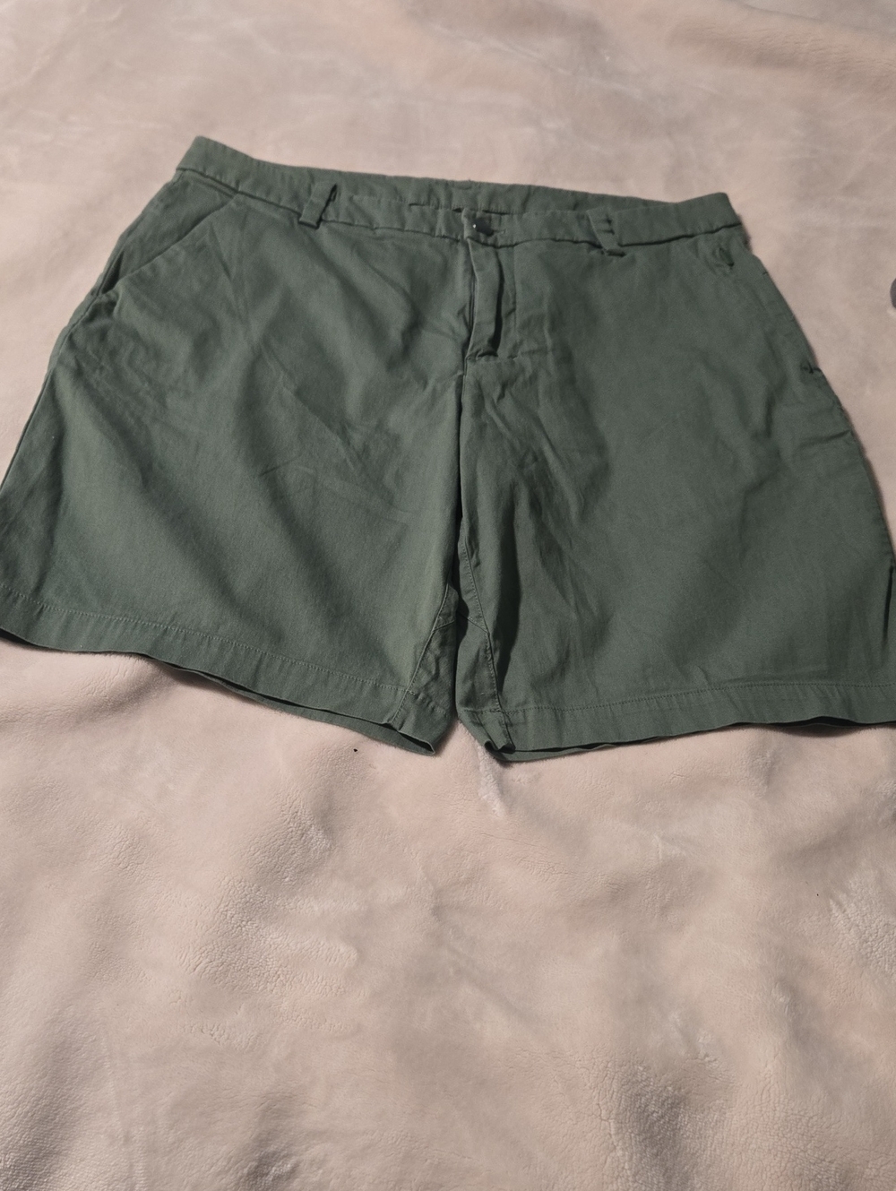 lululemon athletica Olive Green Chino-Style Women's Shorts